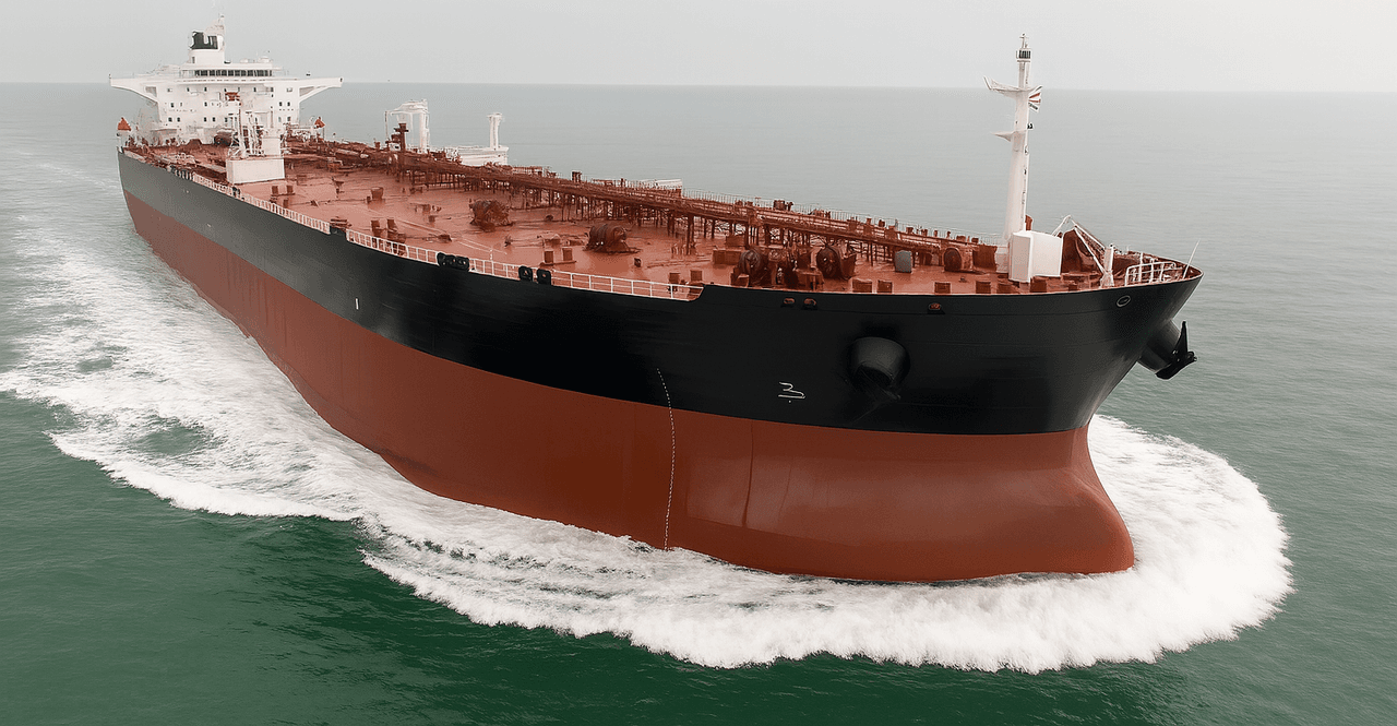 Oil tanker ship